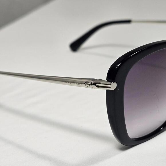 Longchamp LO616S Sunglasses Black Rectangular Frame 56-15-140 main image 13